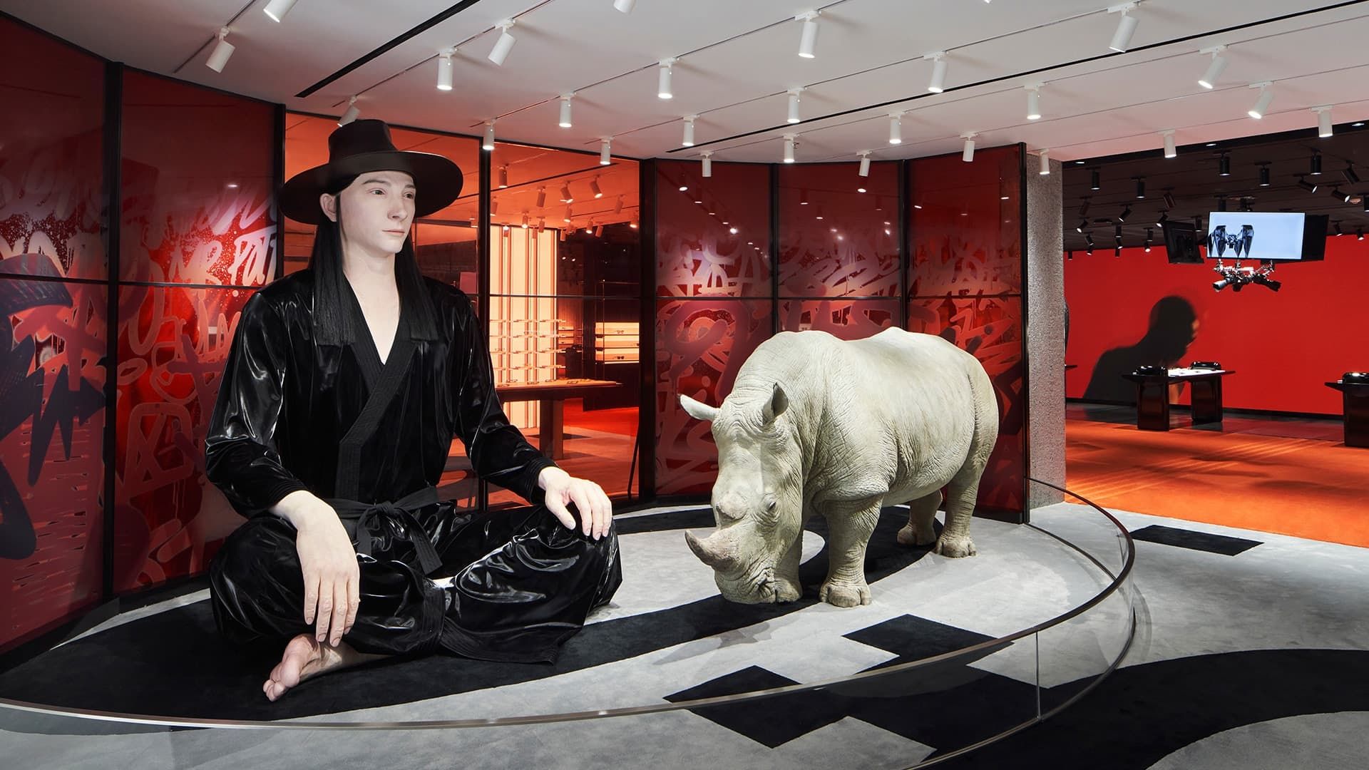 Gentle Monster flagship stores as immersive visual brand experience example