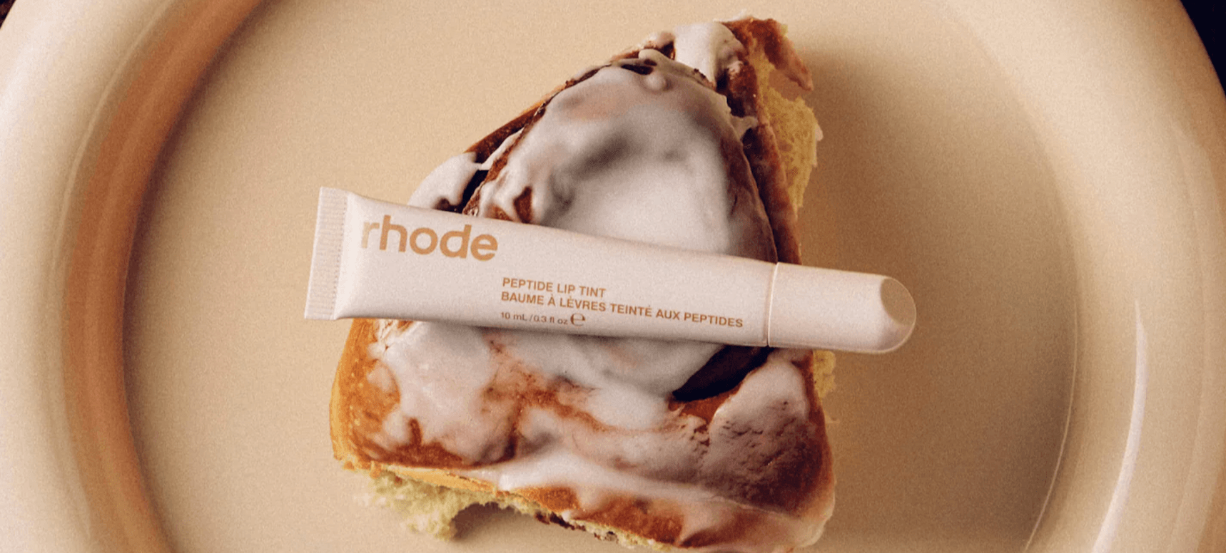 Rhode Peptide Lip Tint - taste-driven sensory marketing example